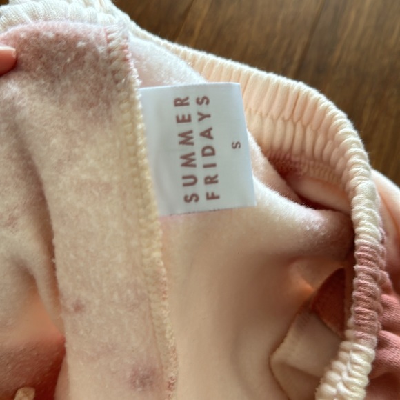 Summer Fridays cloud dew sweat set (top and bottom) - Picture 3 of 8